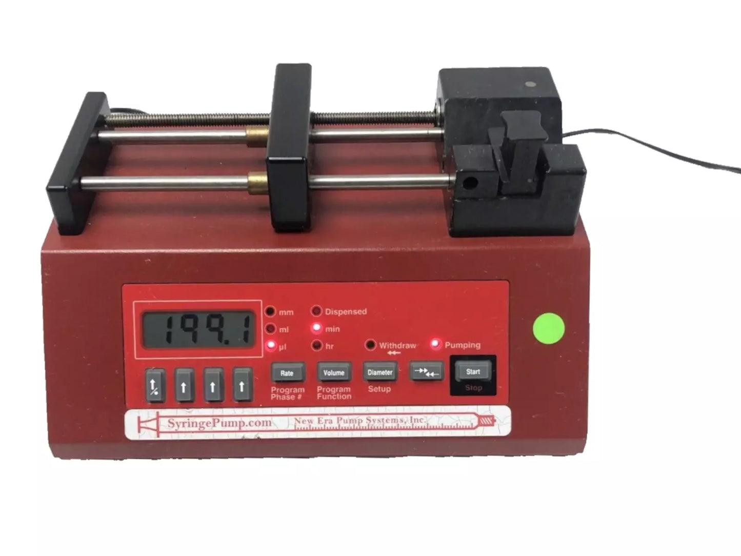 New-Era NE-300 Syringe Pump Tested Working Video "New Era" tested warranty
