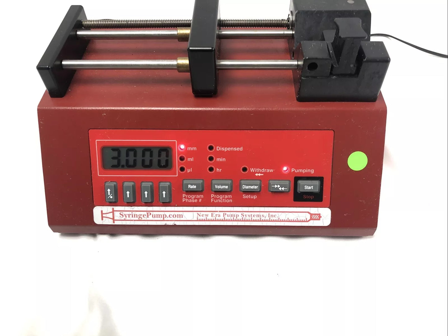 New-Era NE-300 Syringe Pump Tested Working Video "New Era" tested warranty