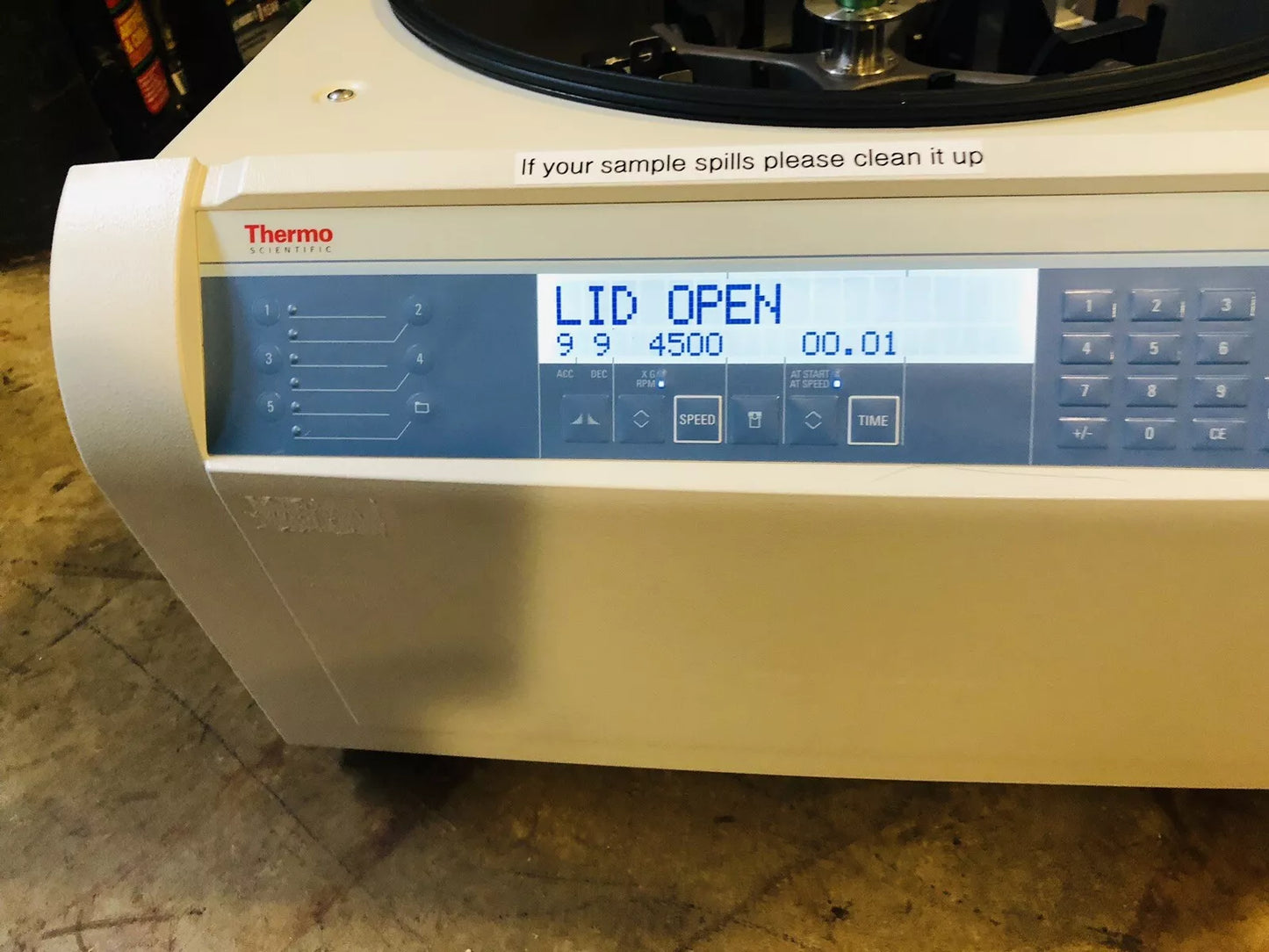 Thermo Scientific LEGEND XT Centrifuge With Rotors & Plate Carriers Tested