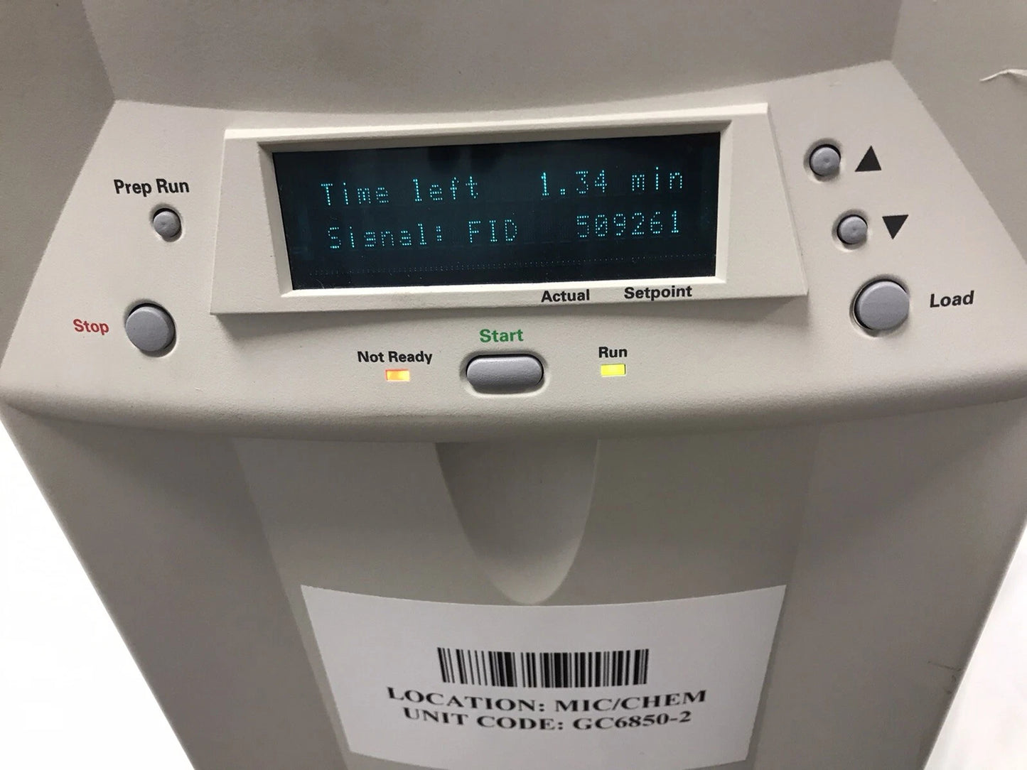 Agilent G2630B 6850 Series II Network GC System 6850A Gas Chromatograph