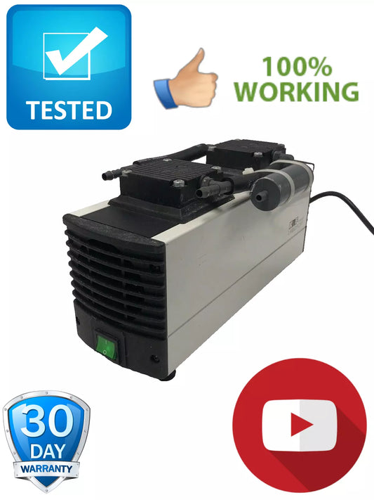 KNF Neuberger Membrane Diaphragm Vacuum Pump N816.1.2KN.18 Tested Working Video