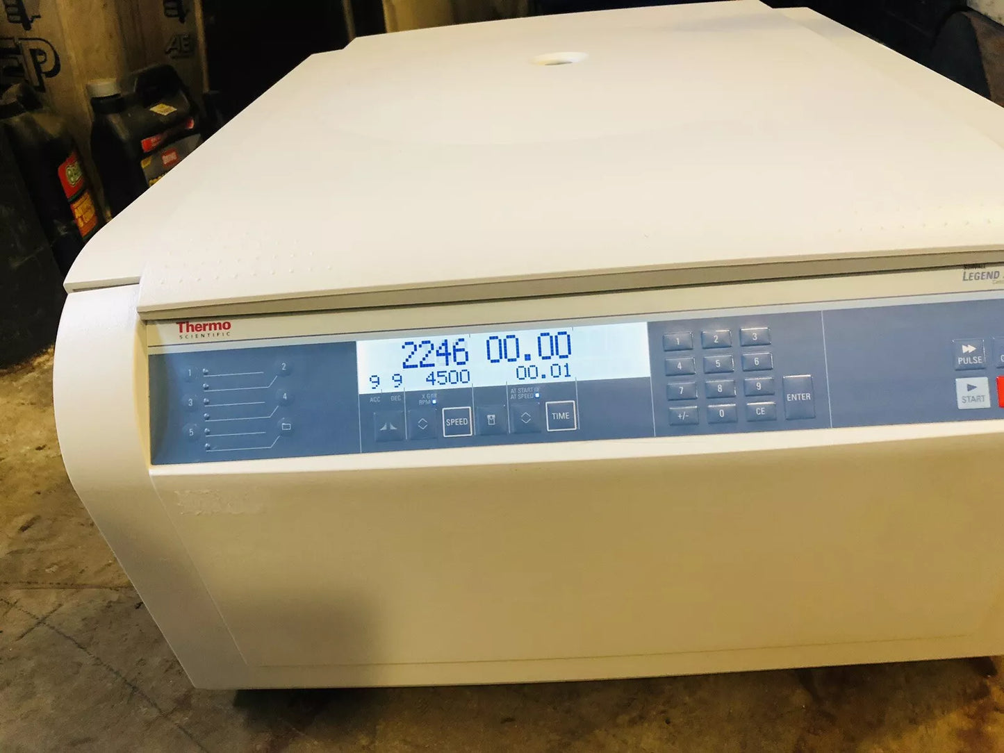 Thermo Scientific LEGEND XT Centrifuge With Rotors & Plate Carriers Tested