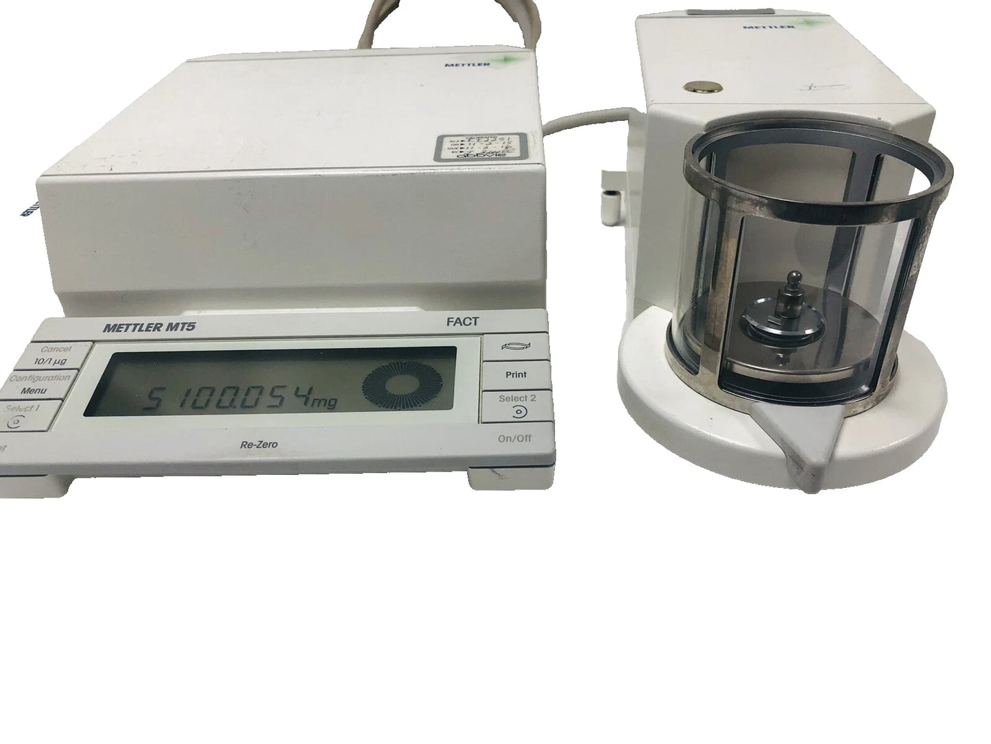Mettler Toledo MT5 Micro Analytical Balance - Tested Microbalance MT 5