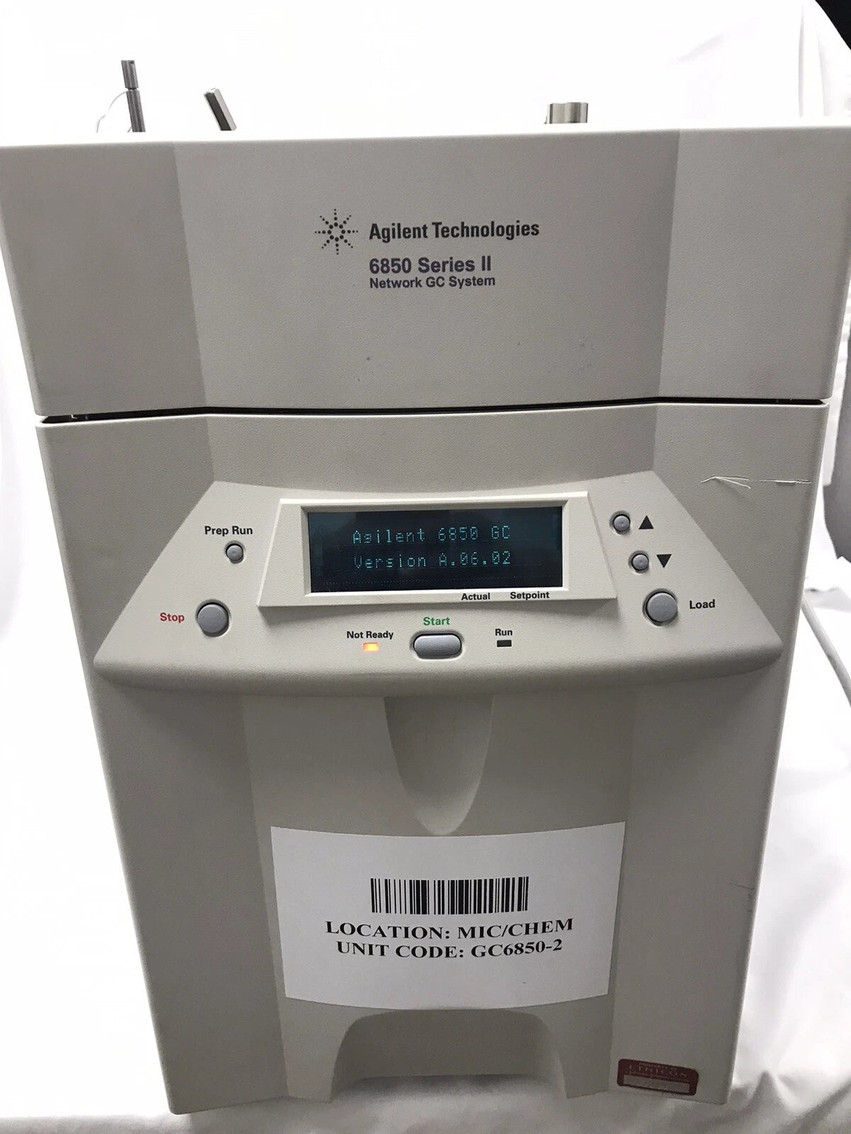 Agilent G2630B 6850 Series II Network GC System 6850A Gas Chromatograph