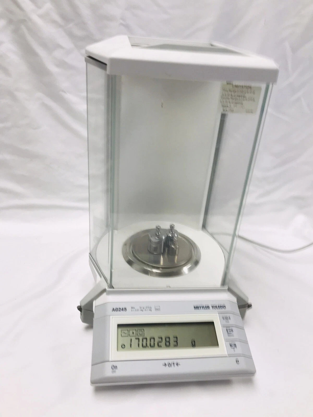 Mettler Toledo AG245 Analytical Balance Scale Tested Working Video