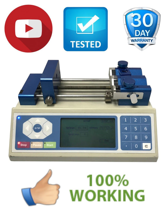 Chemyx Fusion 200 Digital Dual Syringe Pump Infusion / Withdrawal