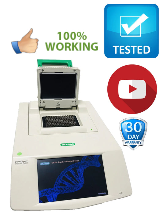 BIO-RAD C1000 Touch PCR Thermal Cycler w/ 96-Deep Well Block 96W Deep Tested