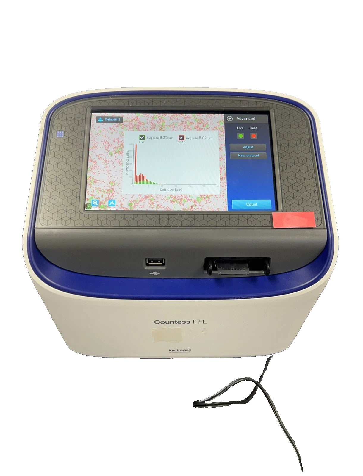 Countess II FL Automated Cell Counter TESTED with Warranty SEE VIDEO