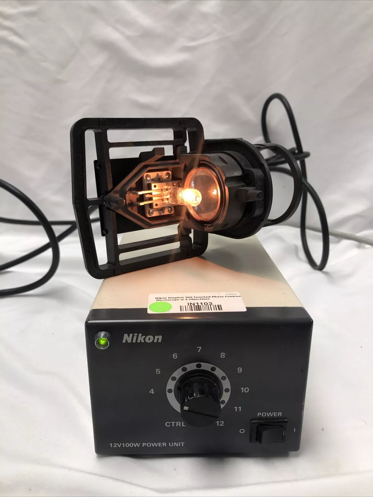 NIKON PSM-1120 / 12V100W POWER UNIT 100-120V 50/60HZ 3A Tested Warranty Video