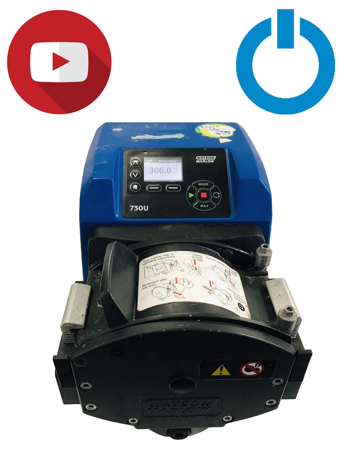 Watson Marlow 730U (730UN/R) 070.914N.00A Peristaltic Pump