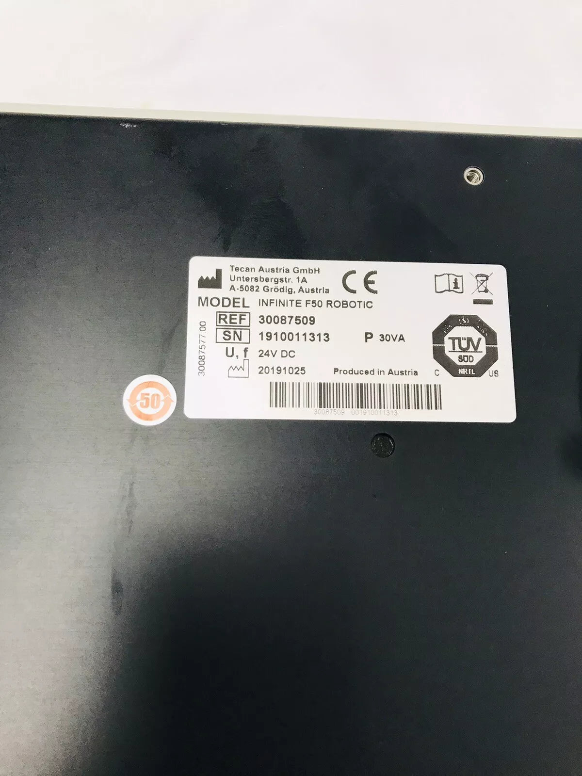 Tecan Infinite F50 Robotic Absorbance Plate Reader (Reader only)