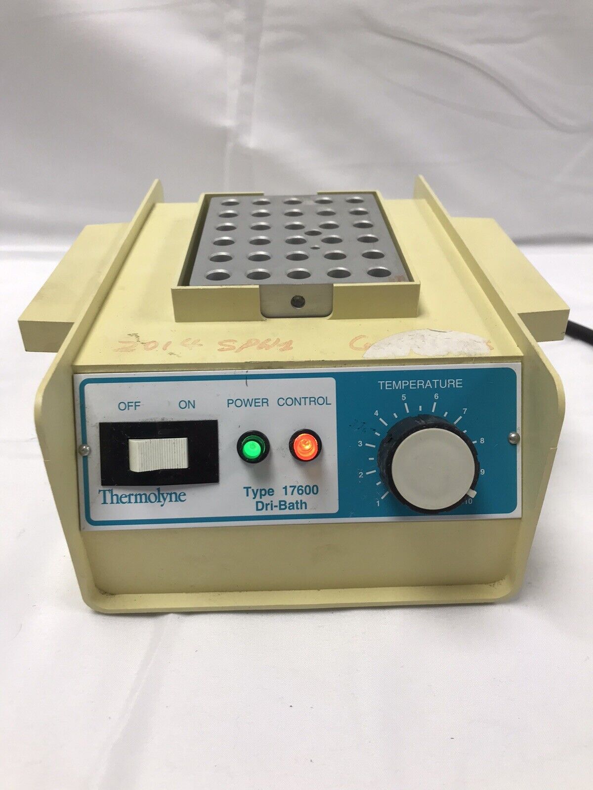 Thermolyne Dri-Bath Heater Type 17600 Model DB17615 BK165X20A 30 x 8.2mm