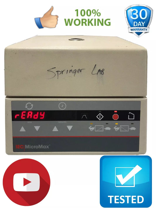 IEC Micro Centrifuge Model Micromax With 24 X 1.5/2.0ml Rotor Model 851
