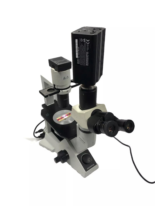 Olympus CKX41 Inverted Microscope with Phase Contrast 4 objective 4,10,20,40