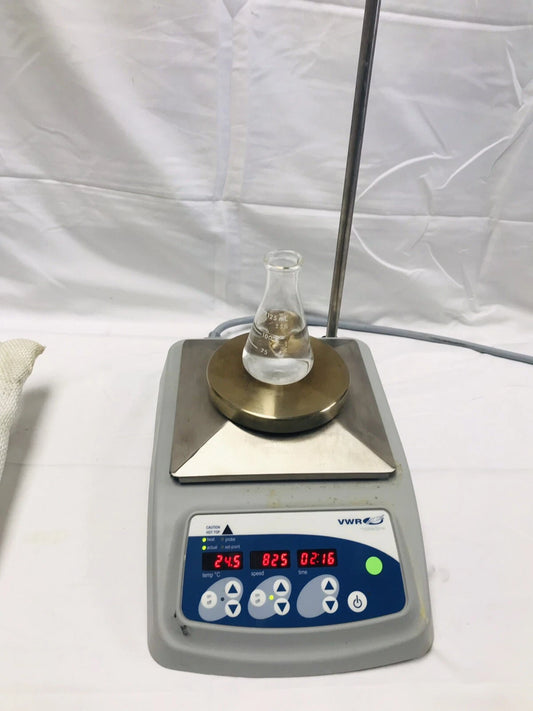 VWR Hotplate & Magnetic Stirrer 89171-864 Professional Round Top Tested Working
