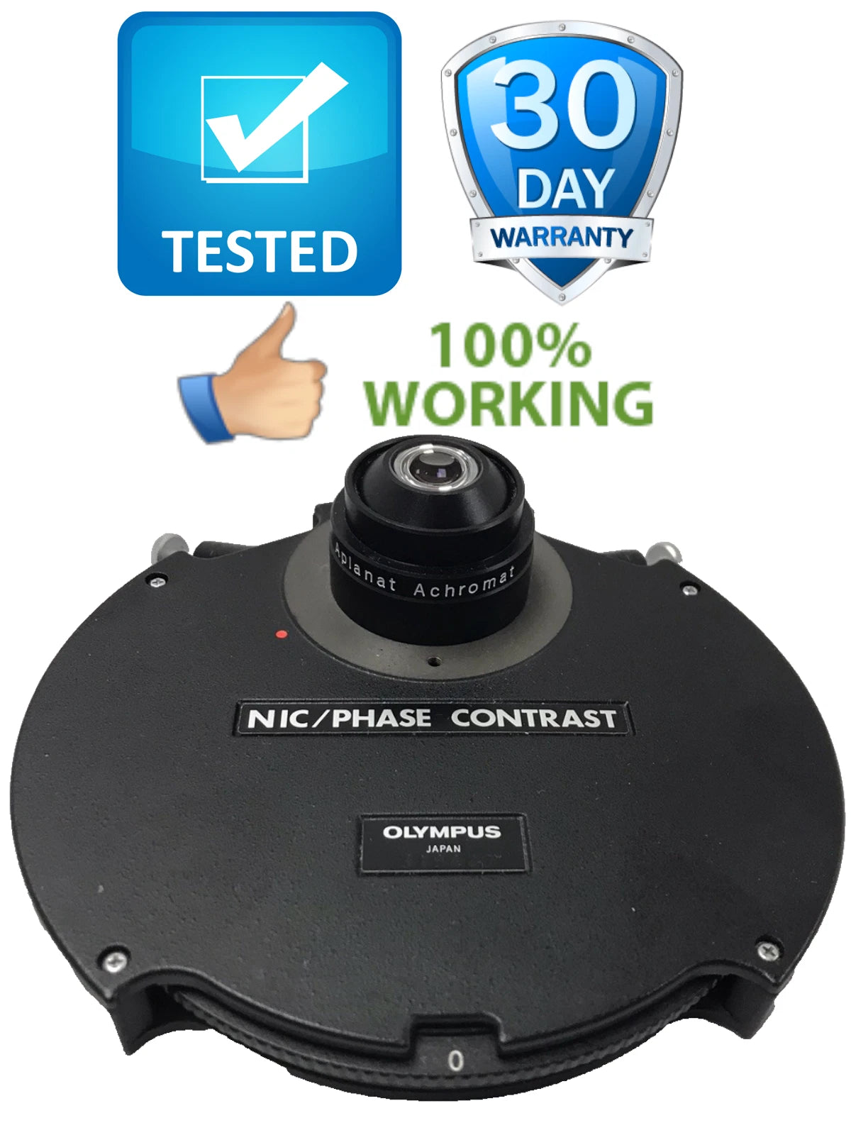 Olympus Microscope NIC DIC Phase Contrast Condenser with Prisms for BH2 319820