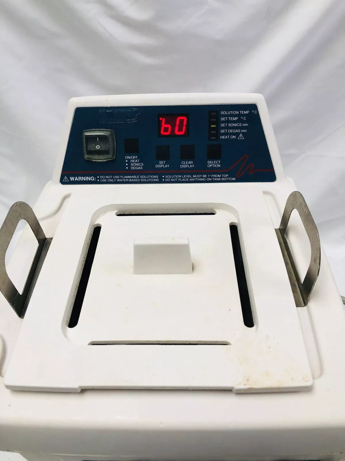 Branson 1210R-DTH Heated Ultrasonic Cleaner Bransonic 1210 Tested Working Video