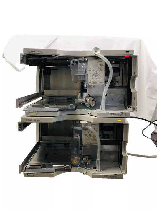 2x Agilent HP Series 1100 HP G1313A ALS Autosampler Power UP (For Parts) VIDEO