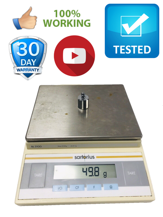 Sartorius BL 3100 Digital Lab Scale with Power Supply Tested Working Video