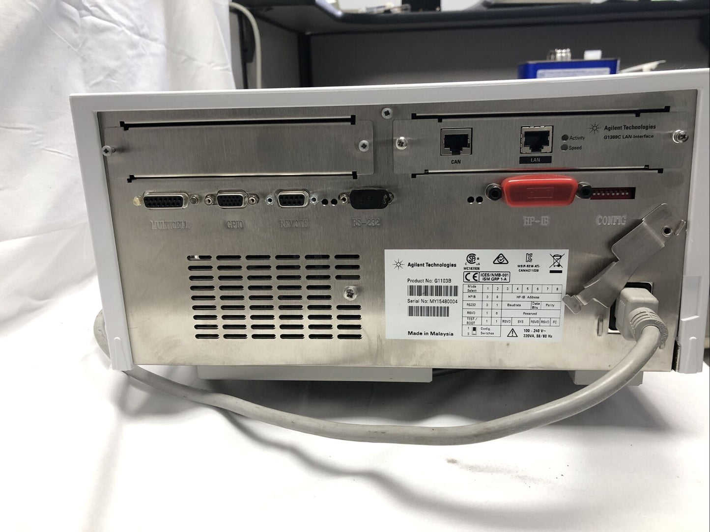 Agilent Cary 8454 UV-Vis Spectrophotometer tested working warranty G1103B