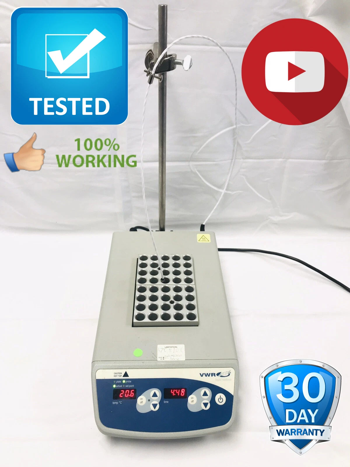 VWR 89032-096 VWR ORBITAL SHAKER 3500 ADR Tested Working Warranty Video