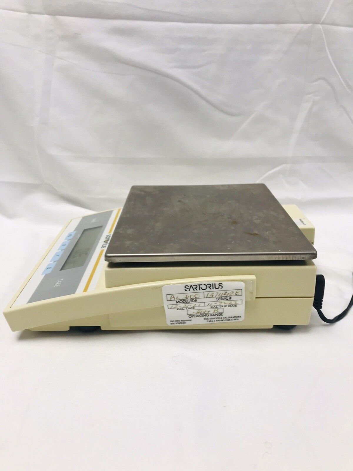 Sartorius BL 3100 Digital Lab Scale with Power Supply Tested Working Video