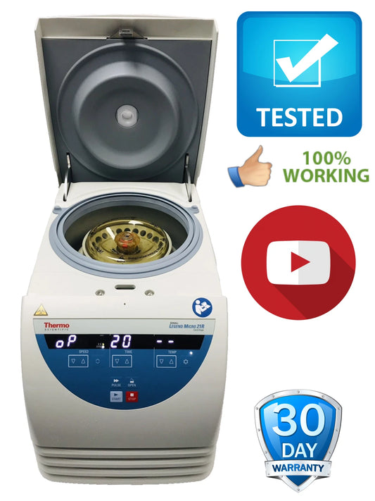 Thermo Sorvall Legend Micro 21R Refrigerated Centrifuge with 75003424 Rotor