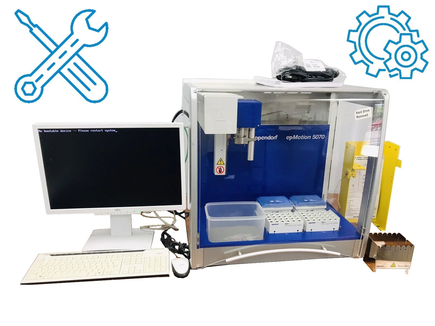 Eppendorf epMotion 5070 Liquid Handler w/Accessories No Hard Drive in PC