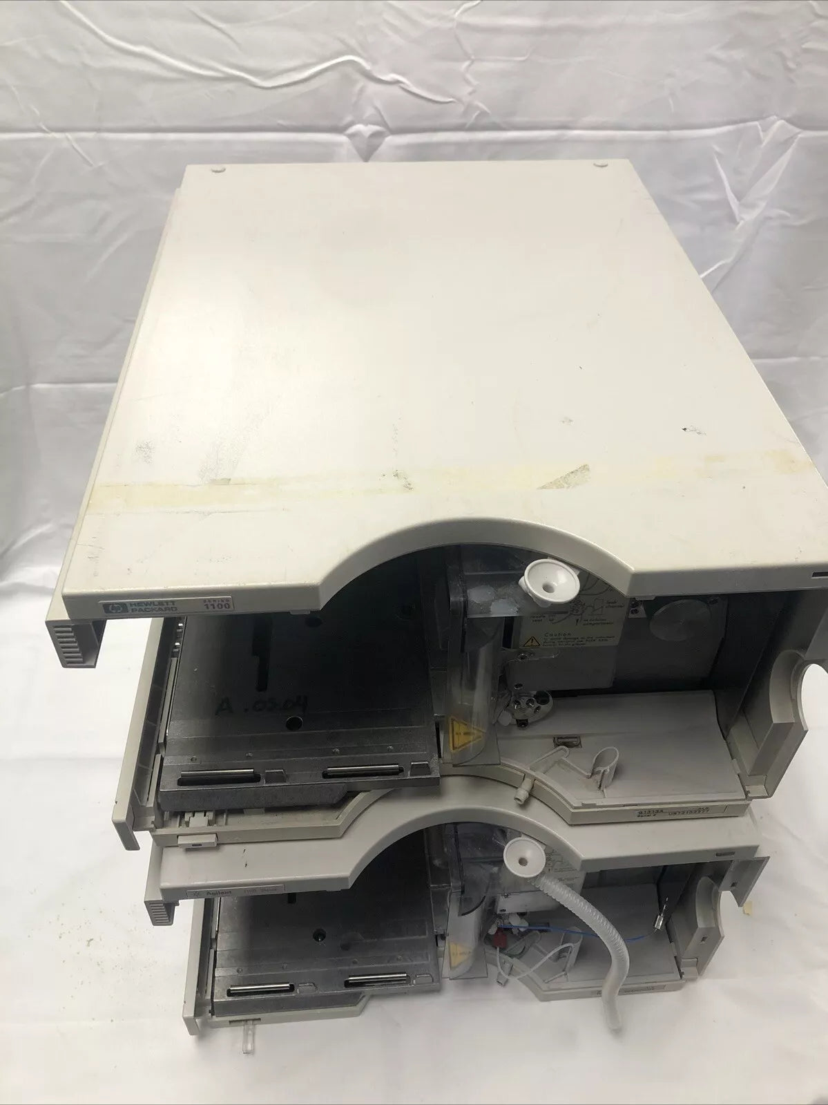 Lot of 2 Agilent Hewlett Packard Series 1100 HP G1313A ALS AutoSampler As Is