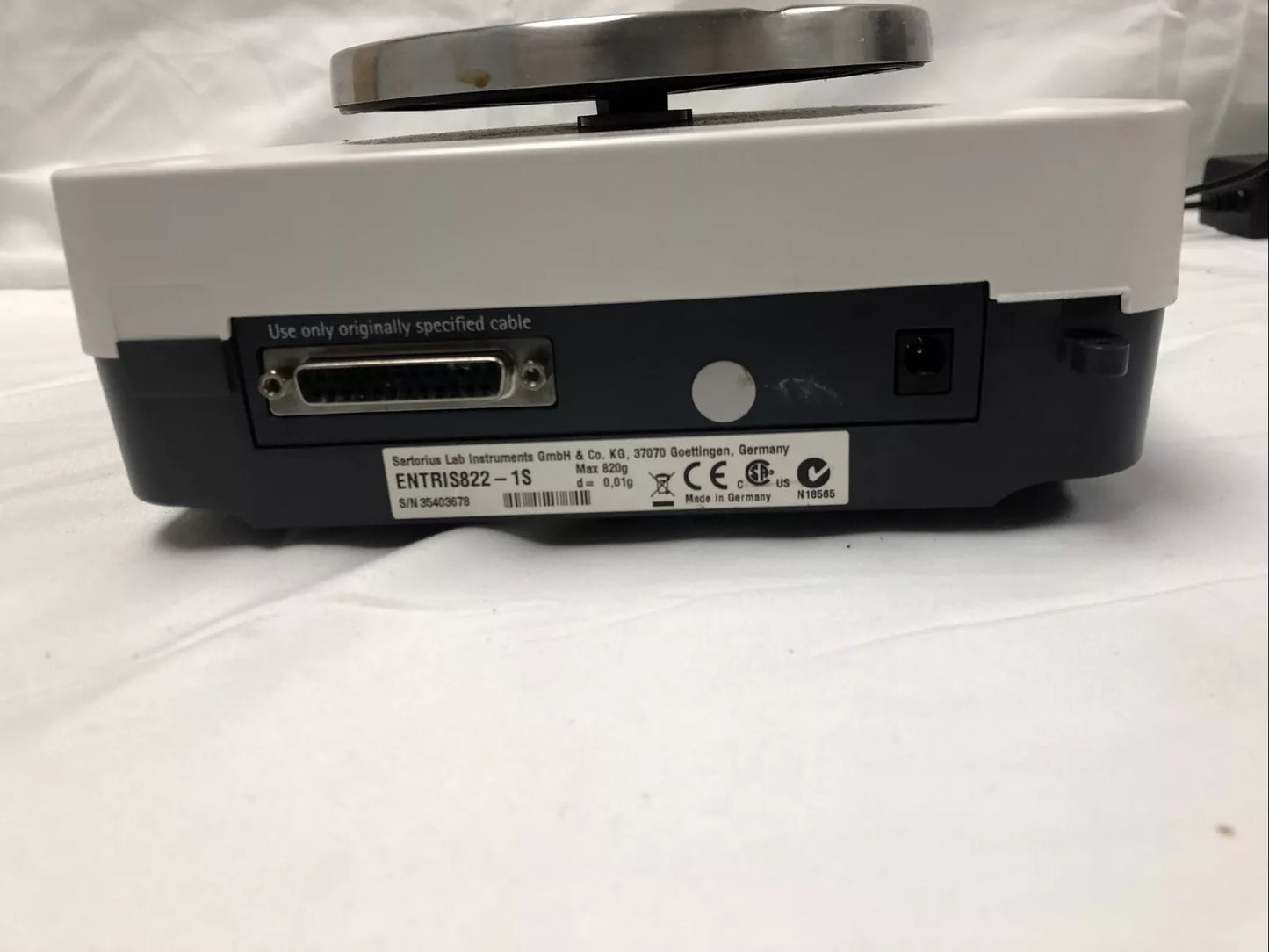 Sartorius Entris 822-1S Precision Balance 820x 0.01g tested working
