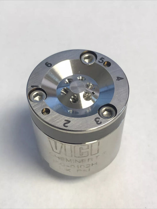 New VICI CHEMINERT C75MH-4676D 6 Positions Replacement Valve Set 10KPSI