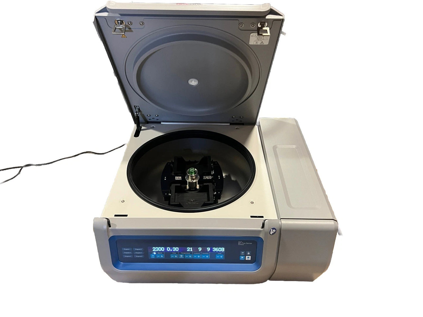 2023 Thermo Scientific Sorvall X4R Pro-MD Benchtop Centrifuge and MD-20 Plate Carrier