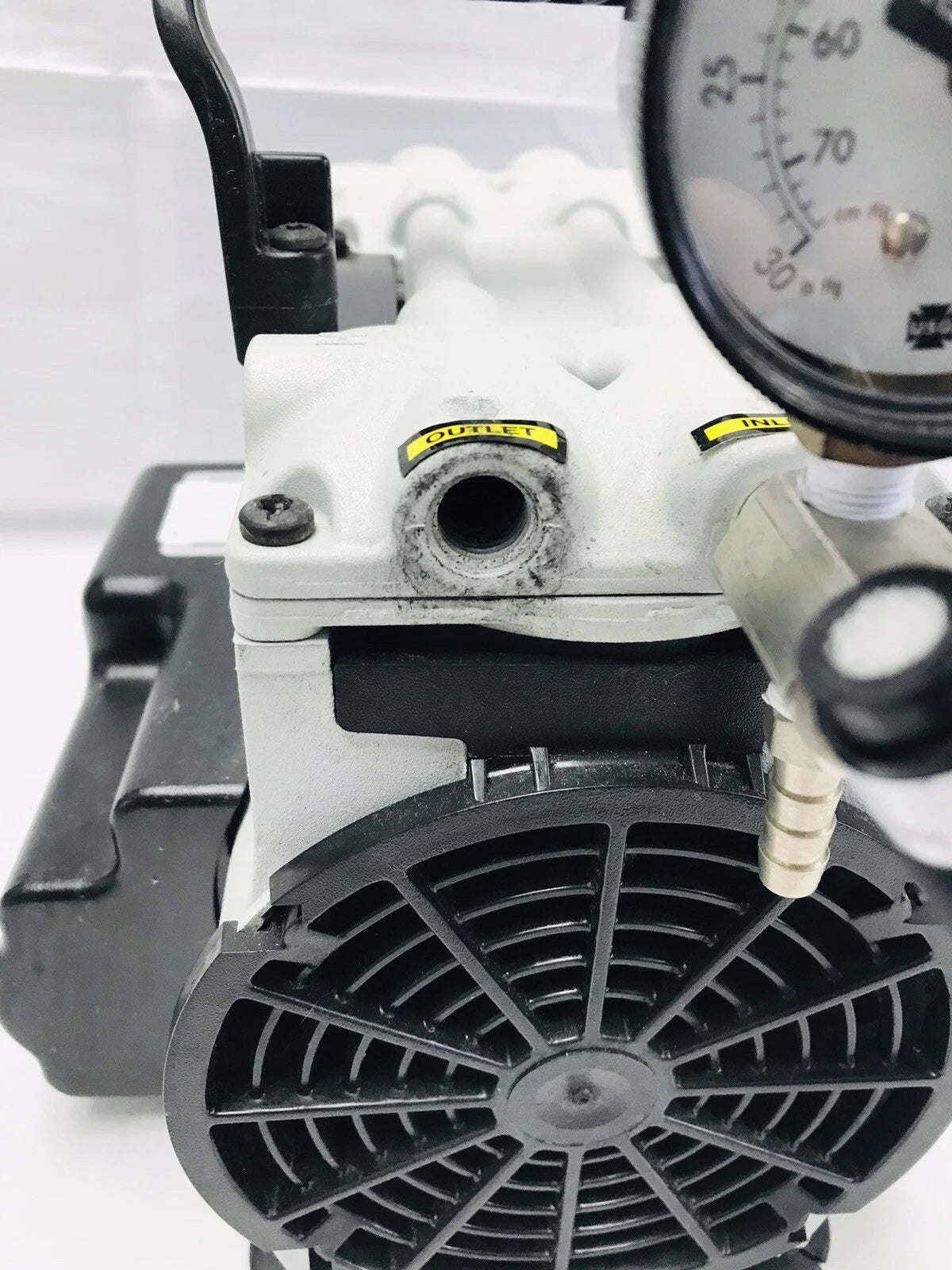Welch 0310-9096 Dry Vacuum Pump Air Compressor Tested Working Video