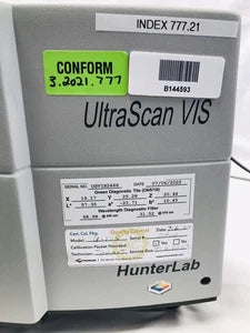 HunterLab UltraScan VIS Spectrophotometer Video Tested USVIS2466