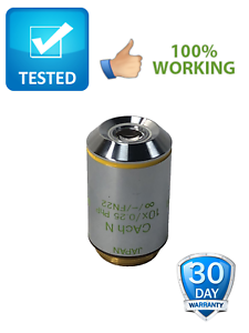 Olympus Cach N 10X /0.25 Php Infinity/-/Fn22 Microscope Objective Ckx Ix Series