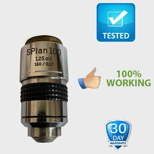 Olympus Objective Lens SPlan 100 1.25 oil 160/0.17 for BH2 Fluorescence