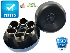 Beckman Coulter JLA-8.1000 Fixed-Angle Aluminum Rotor & 6x 1 Liter Canisters