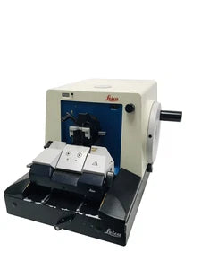 Leica Jung RM2035 Manual Rotary Microtome with Knife Holder BioCut Tested