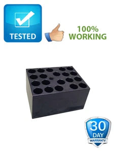 Thermo Fisher 20 Well Aluminum Heat Block for 12 and 13 mm tubes # 2072