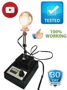 Bausch & Lomb Transformer Microscope Illuminator 31-35-30 Tested Working Vintage