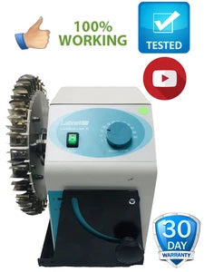 Labnet H5100 Compact LabRoller II Rotator Tested Working Video