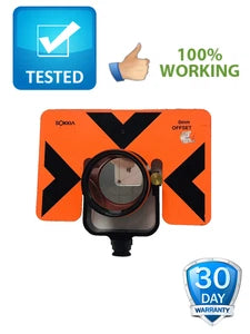 Sokkia Single Prism with 1 Mount Orange -30mm 0mm Offset Crosshair Survey