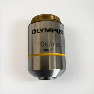 Olympus Plan 10x/0.25 ∞/- Microscope Objective Lens
