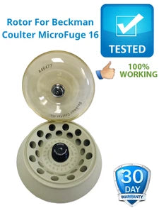 Beckman Coulter FX241.5P Fixed-Angle Rotor A46475 with Lid A46477 & A46544 Micro