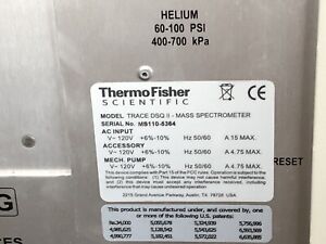 Thermo Scientific Gas Chromatography Trace Ultra DSQ II TP 100 TriPlus GC / MS