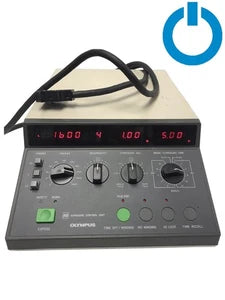 Olympus PM-CBSP Exposure Control Unit W/ Power cord and PM-PBSP Cable Powers On
