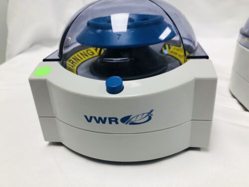 (Lot of 2)) VWR Kinetic Energy 26 Joules Galaxy Mini Centrifuge Video Warranty