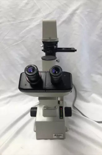 Nikon TMS- F Inverted Phase Contrast Trinocular Microscope