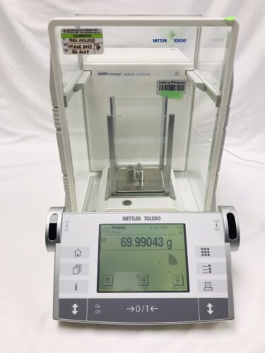 Mettler Toledo AX205DR Delta Range Analytical Balance Max 81g/220g AX205