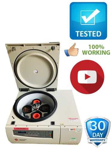 Beckman Coulter Allegra X-14R Refrigerated Centrifuge Tested W/SX4750A Rotor